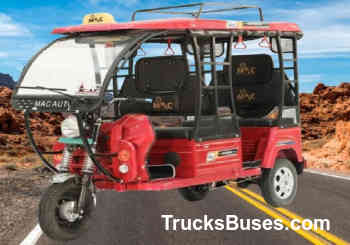 Mac Warrior E Rickshaw Images